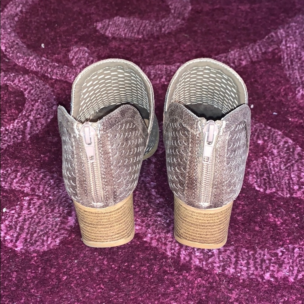 Peep-toe Booties - Picture 3 of 3
